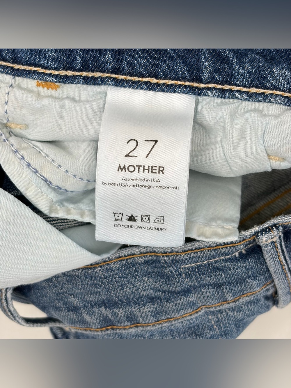 Mother Superior The Hustler Ankle Fray Jeans - Picture 5 of 10